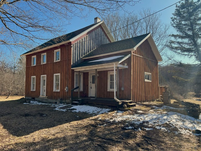 Upstate NY farmhouse and land for sale