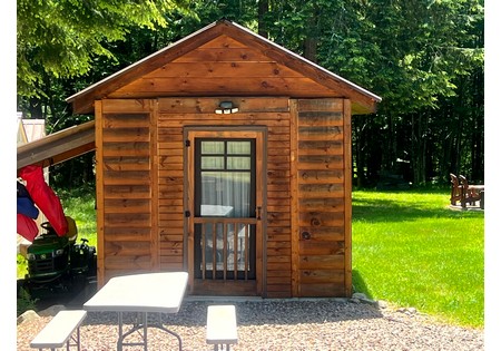 NY log cabins for sale