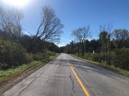 NY land for sale borders Mad River state forest