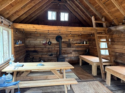 NY log cabin for sale