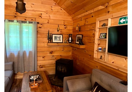 NY log cabins for sale