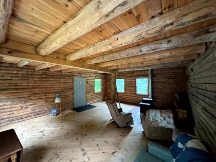 NY log cabin for sale