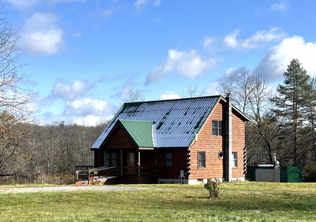 NY log cabin for sale