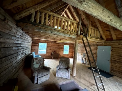 NY log cabin for sale