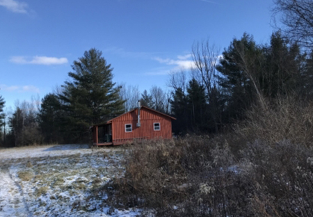 Cabin and Large Acreage NY Camp St. Regis Cabin from Land and Camps