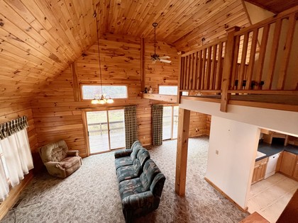 NY log cabin for sale