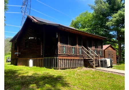 NY log cabins for sale