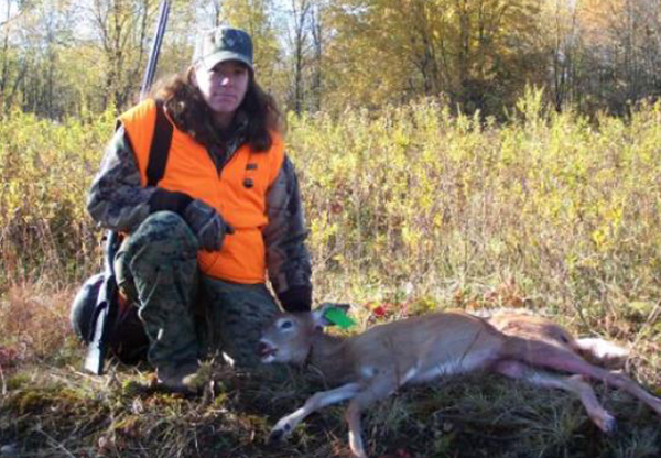 Deer Hunting Land NY Woman Dear Hunting From Land And Camps