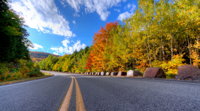 lovely fall day in ny state to ask question of what is recession from land and camps