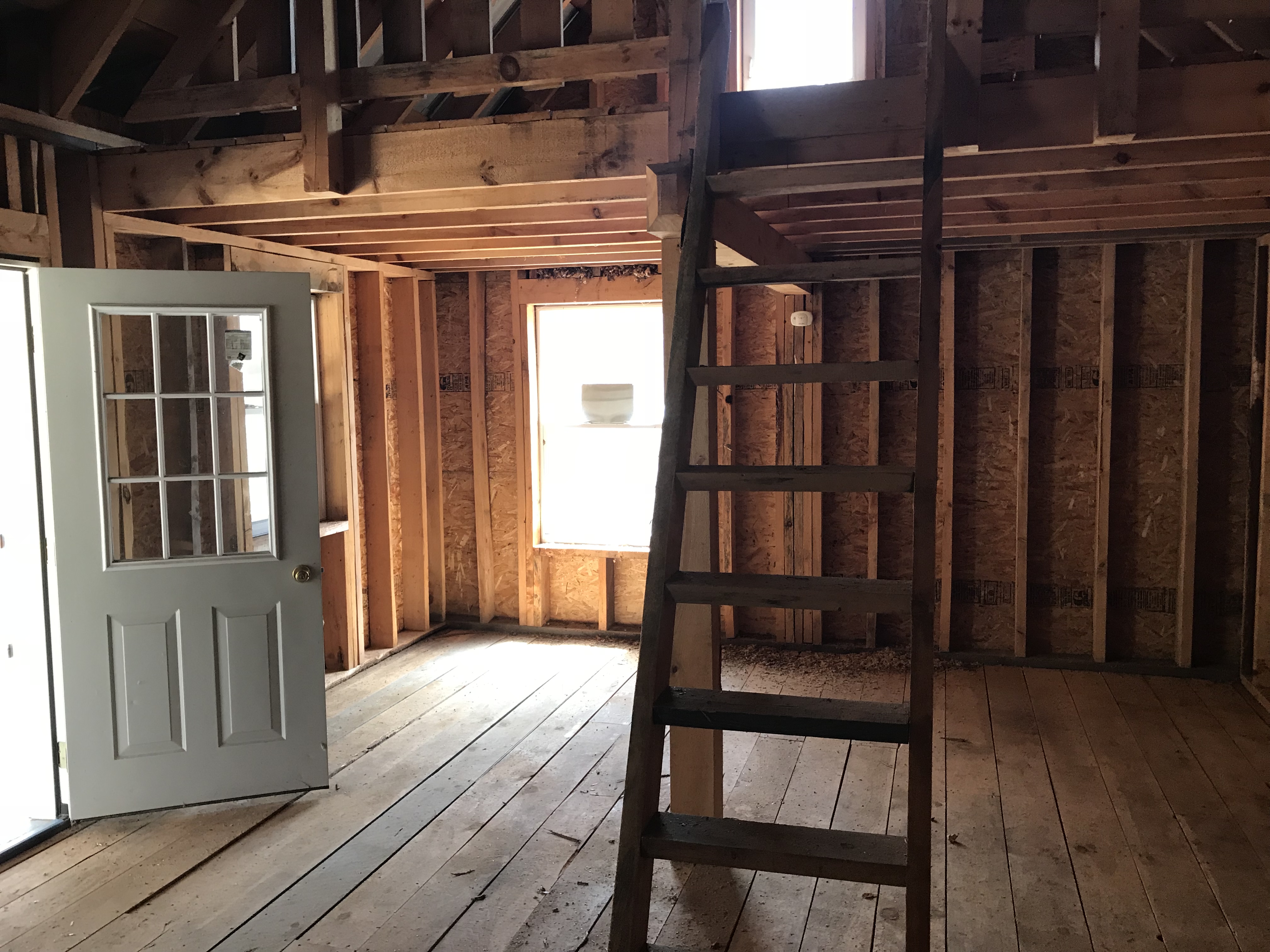 Classic Camp Interior View NY From Land And Camps