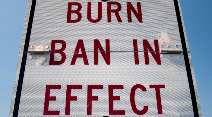 barn burn ban sign in ny state summer of 2012